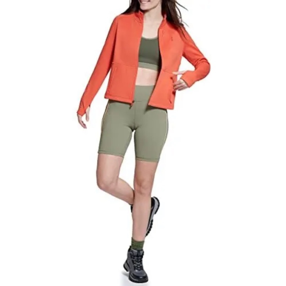 Bass Outdoor Women Palmetto Full Zip Lightweight Fleece Red / orange Size M - Picture 4 of 14